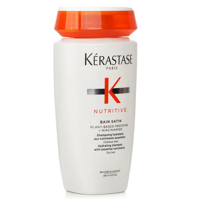 Kerastase Nutritive Bain Satin Hydrating Shampoo With Essential Nutriments (Dry Hair) 250ml/8.5oz - Olabens