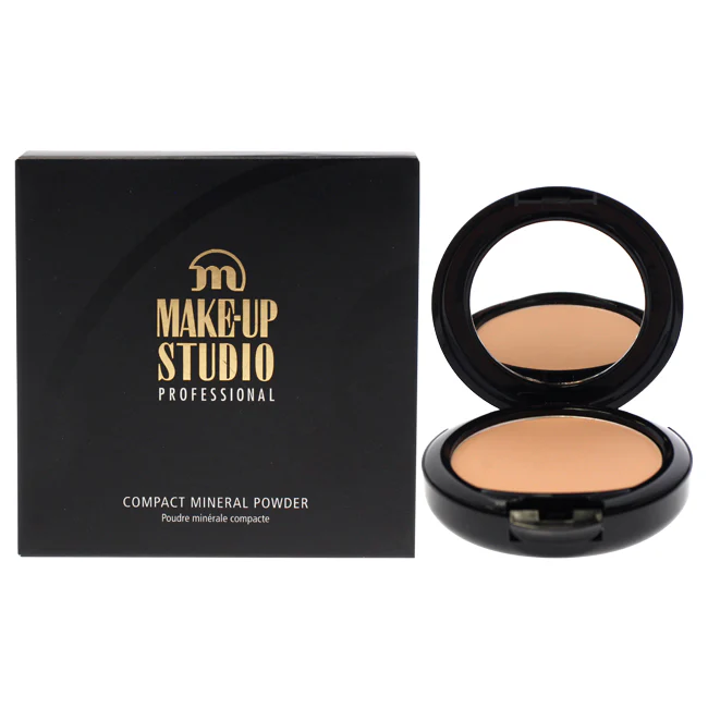 Make-Up Studio Compact Mineral Powder - Light Beige by Make-Up Studio for Women - 0.32 oz Powder - Olabens