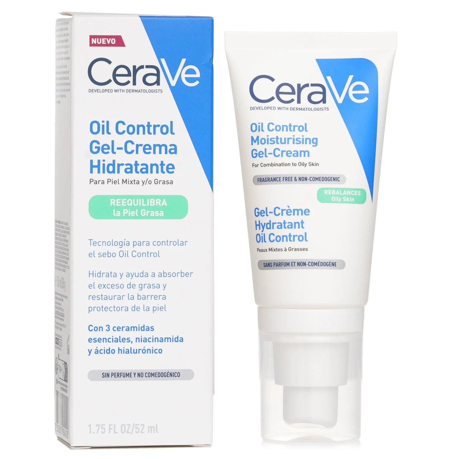CeraVe Oil Control Gel Moisturizing Cream  52ml - Olabens