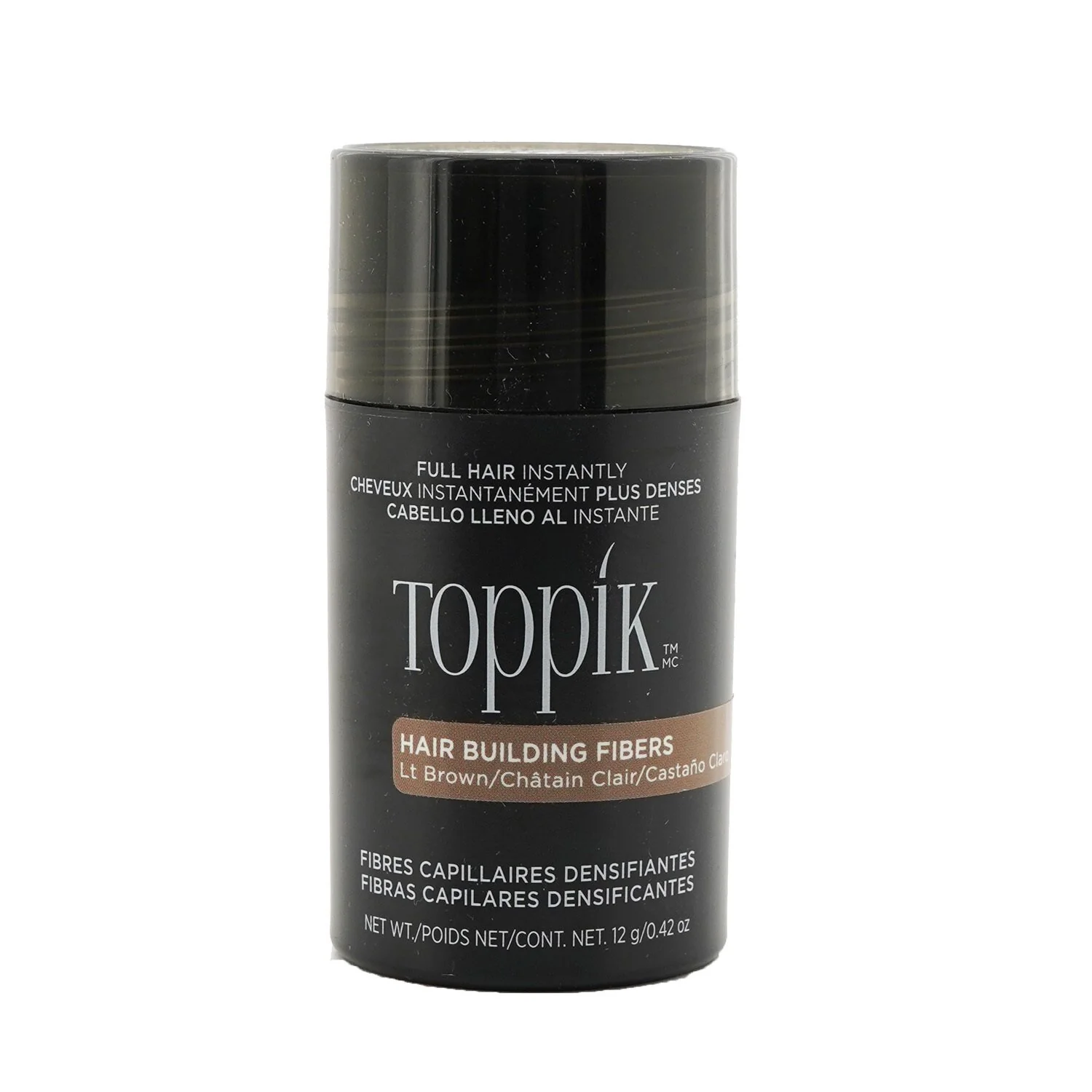 Toppik Hair Building Fibers - # Light Brown  55g/1.94oz - Olabens
