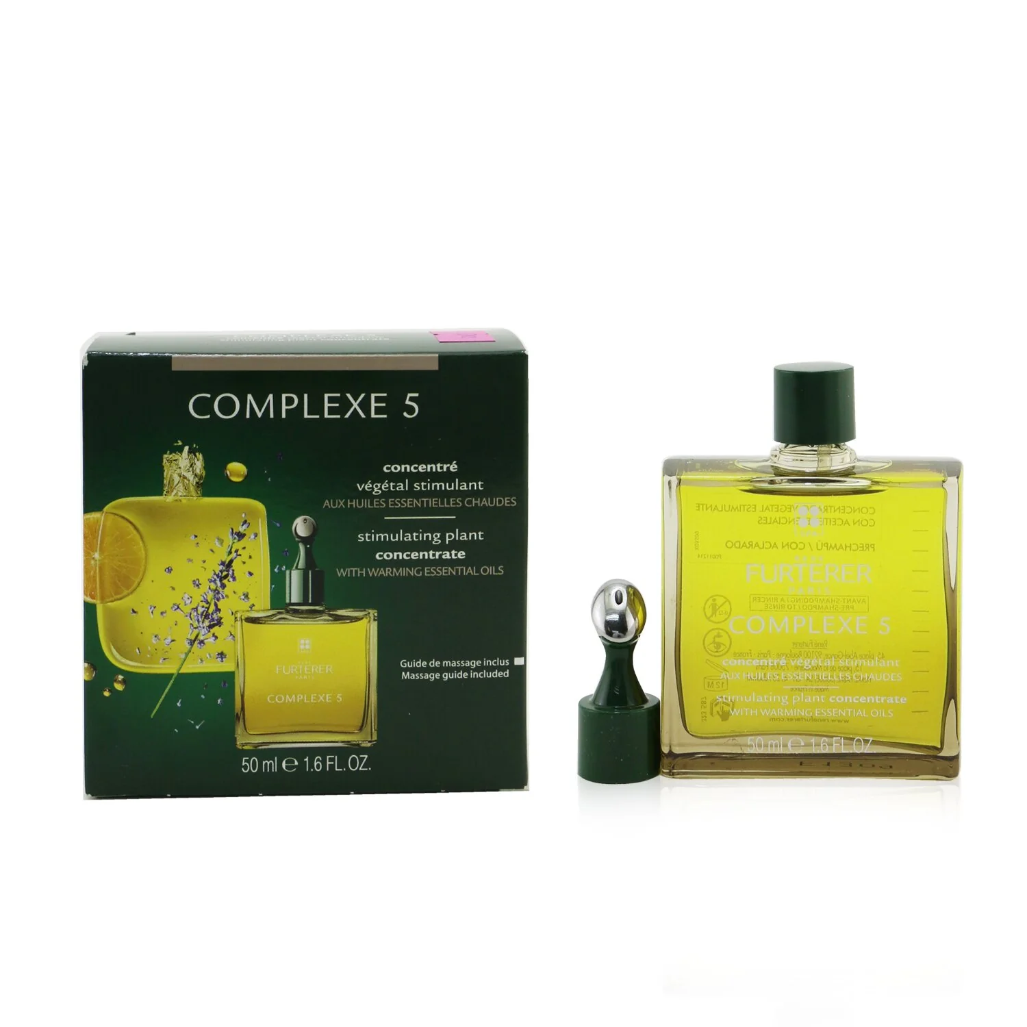 Rene Furterer Complexe 5 Stimulating Plant Concentrate (Pre-Shampoo)  50ml/1.6oz - Olabens