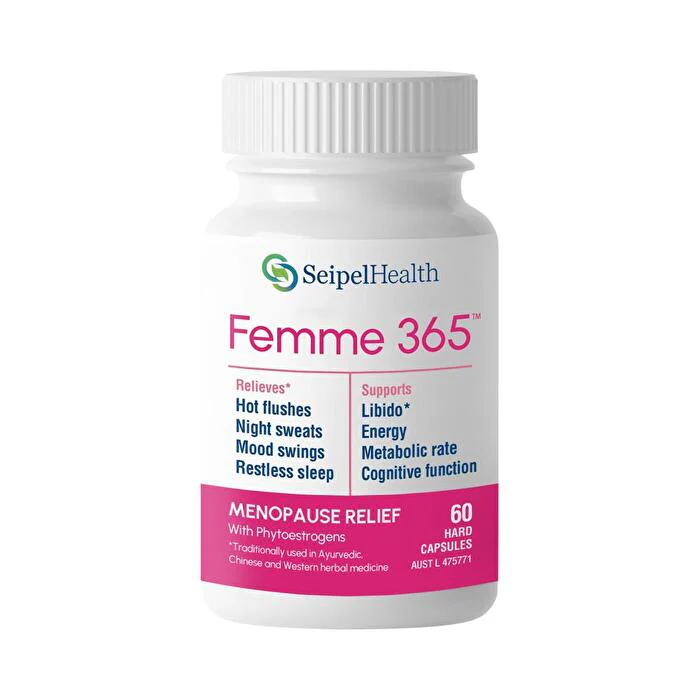 Seipel Health Femme 365 Menopause Relief 60c - Olabens