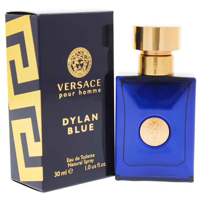 Versace Dylan Blue by Versace for Men - 1 oz EDT Spray - Olabens