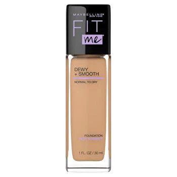 Maybelline Fit Me Dewy & Smooth Luminous Liquid Foundation - Medium Buff 225 - Olabens