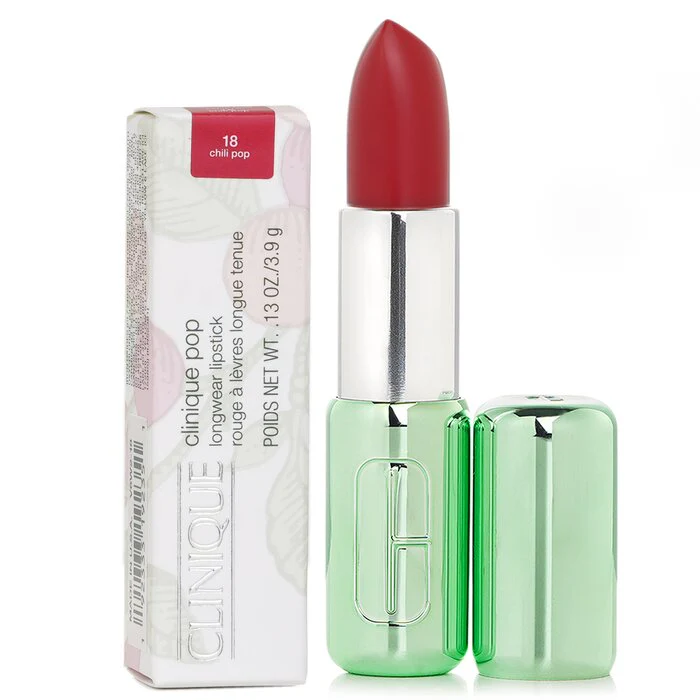 Clinique Pop Longwear Lipstick Matte - # 01 Blushing Pop  3.9g/0.13oz - Olabens
