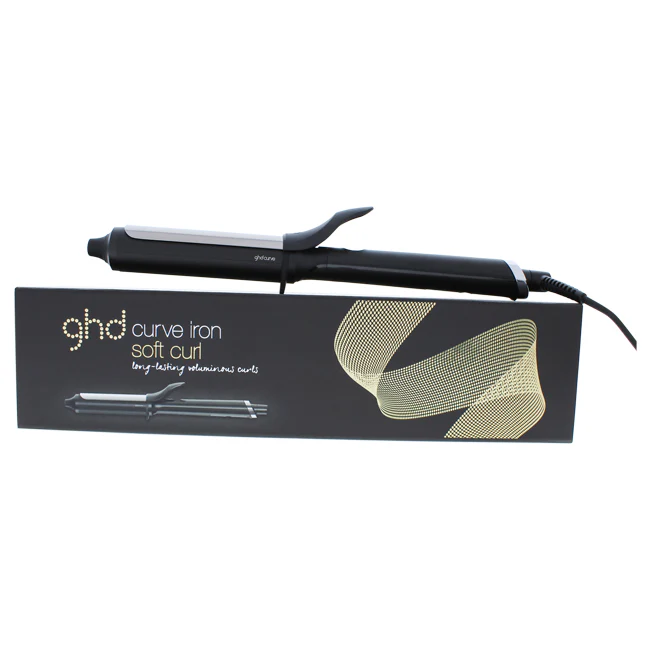 GHD Ghd Curve Soft Curl Iron - CLT321 Black by GHD for Unisex - 1.25 Inch Curling Iron - Olabens