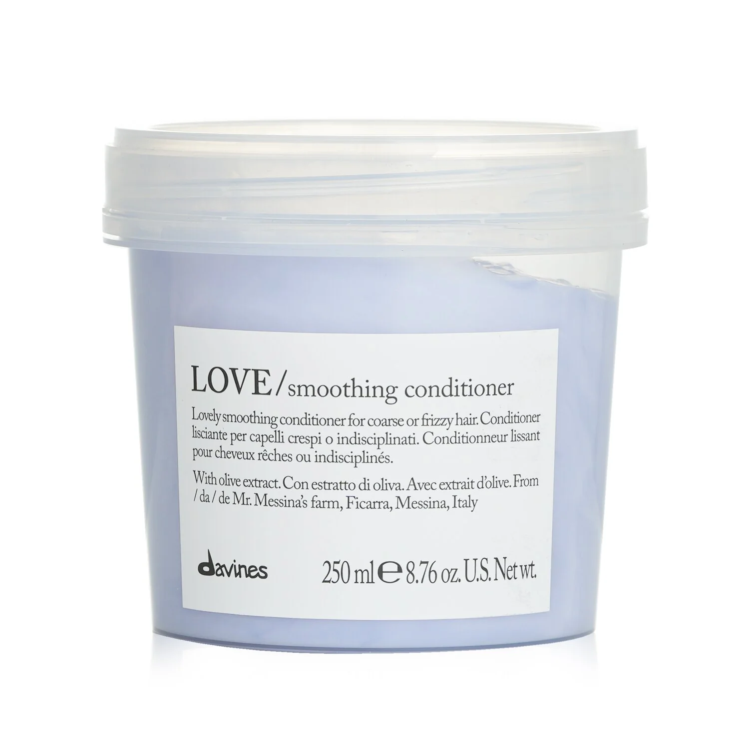 Davines Love Smoothing Conditioner (For Coarse or Frizzy Hair)  250ml/8.76oz - Olabens