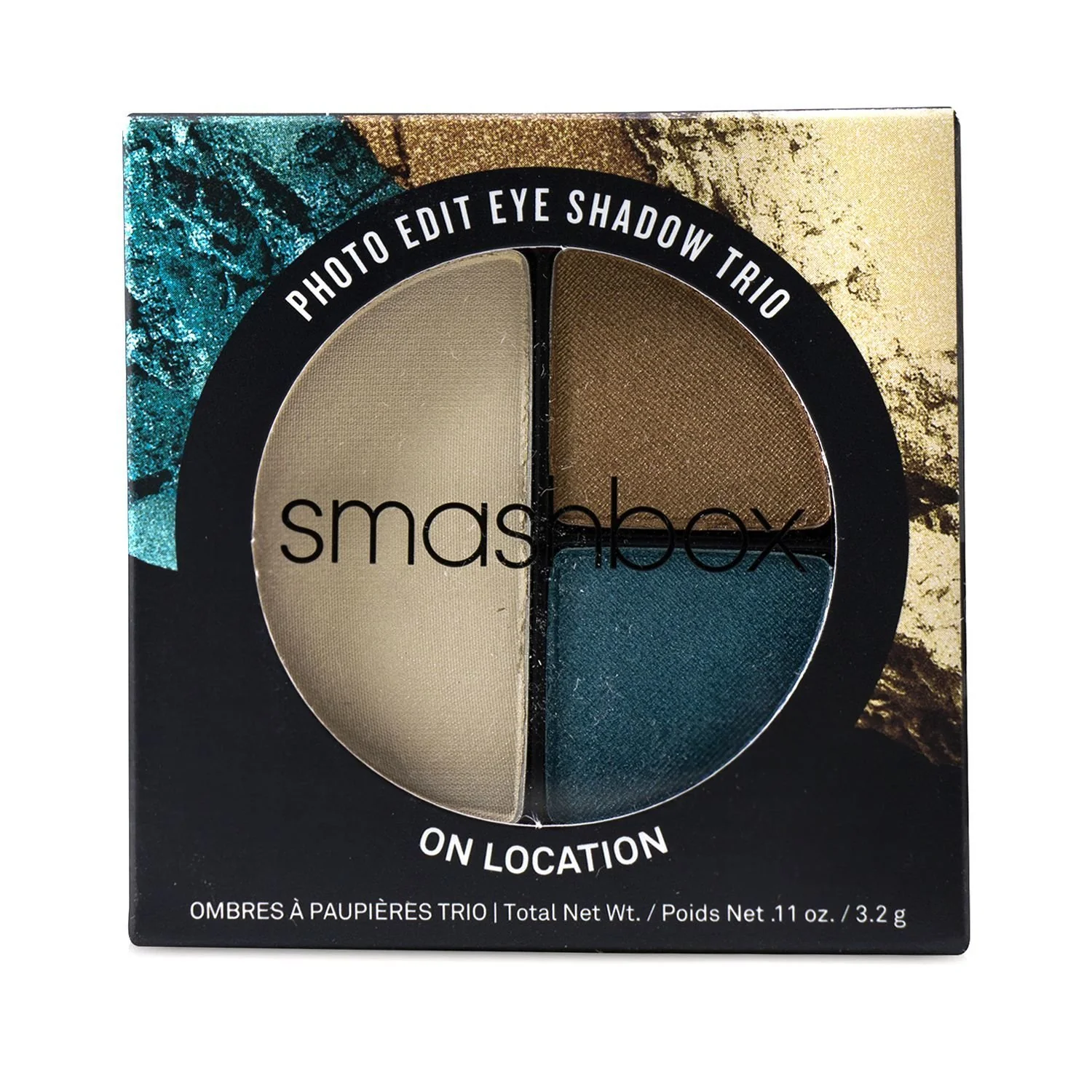 Smashbox Photo Edit Eye Shadow Trio - # Punked (Blackout, Punked, Rock Icon)  3.2g/0.11oz - Olabens