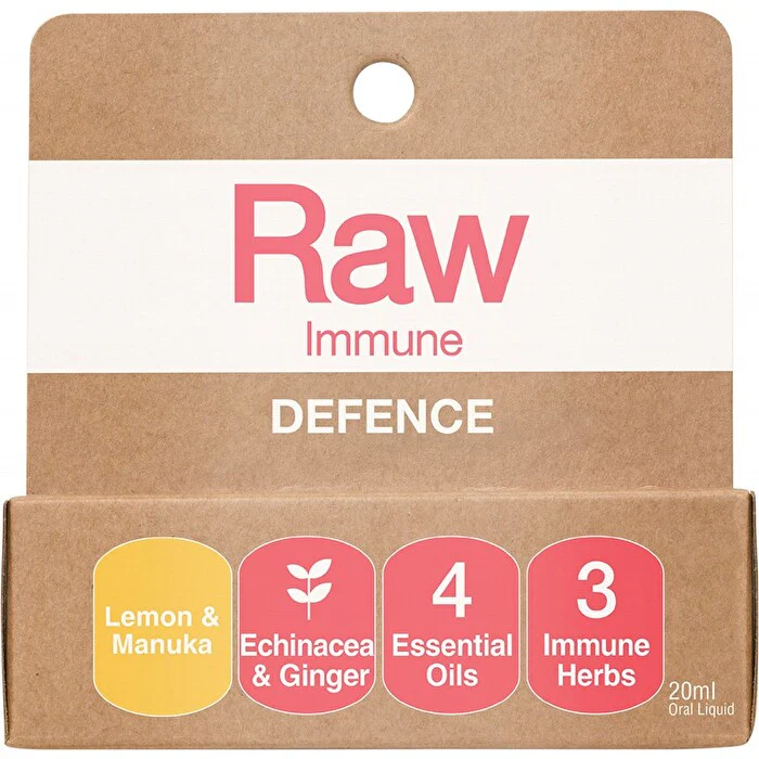 Amazonia Raw Immune Defence Lemon Manuka Spray 20ml - Olabens