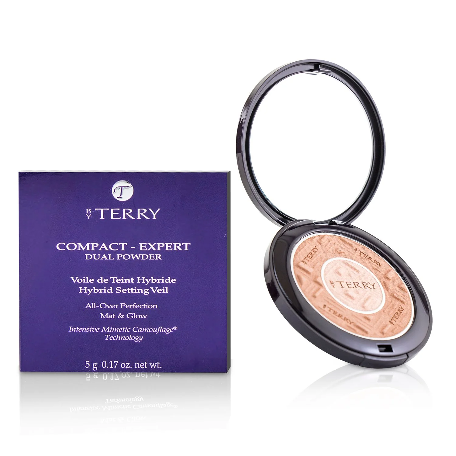 By Terry Compact Expert Dual Powder - # 5 Amber Light  5g/0.17oz - Olabens