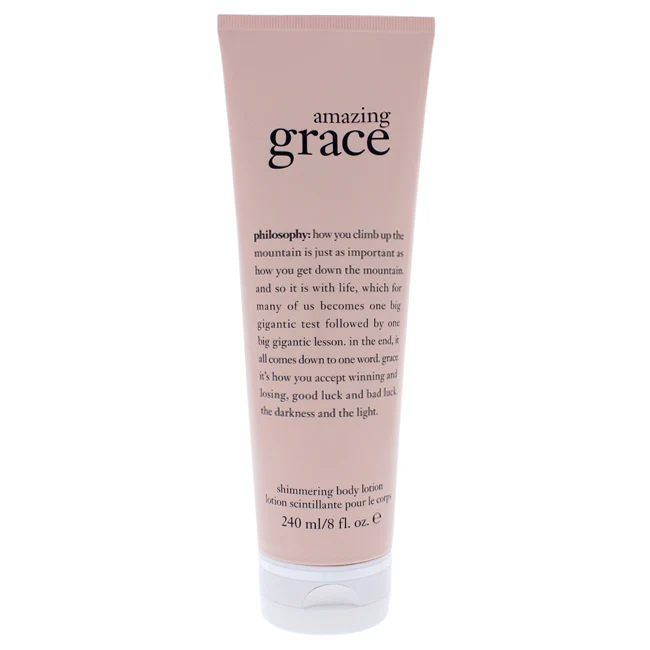 Philosophy Amazing Grace Shimmering Body Lotion by Philosophy for Unisex - 8 oz Body Lotion - Olabens