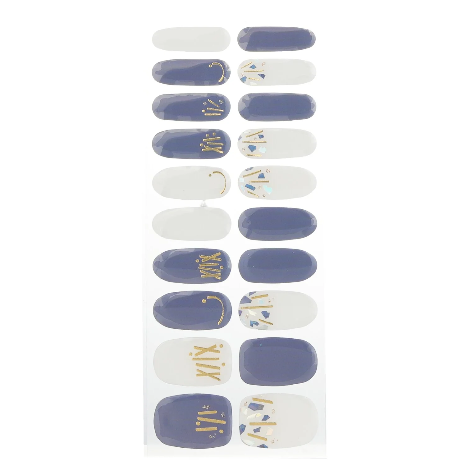 April Korea Nanaglow Nail Sticker - # GN12  20pcs - Olabens