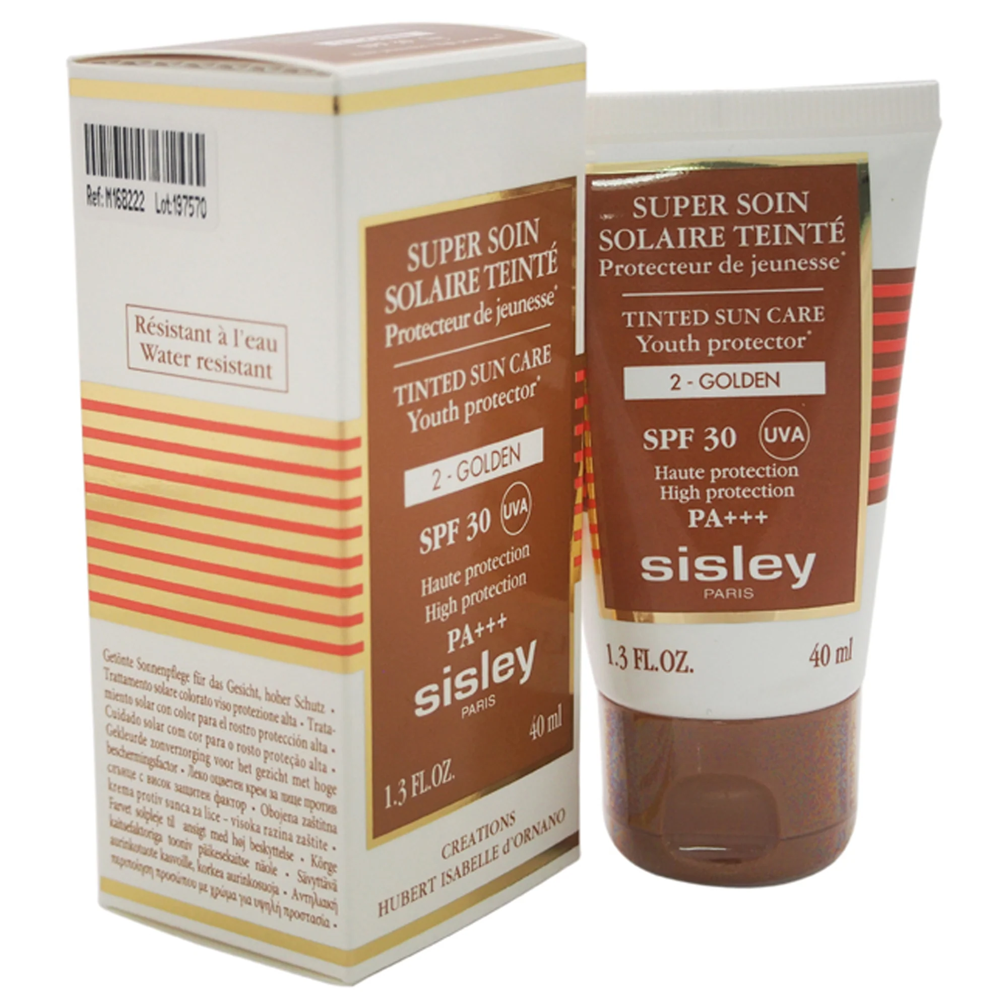 Super Soin Solaire Tinted Sun Care SPF 30 PA Plus - 2 Golden by Sisley for Women - 1.3 oz Sunscreen - Olabens