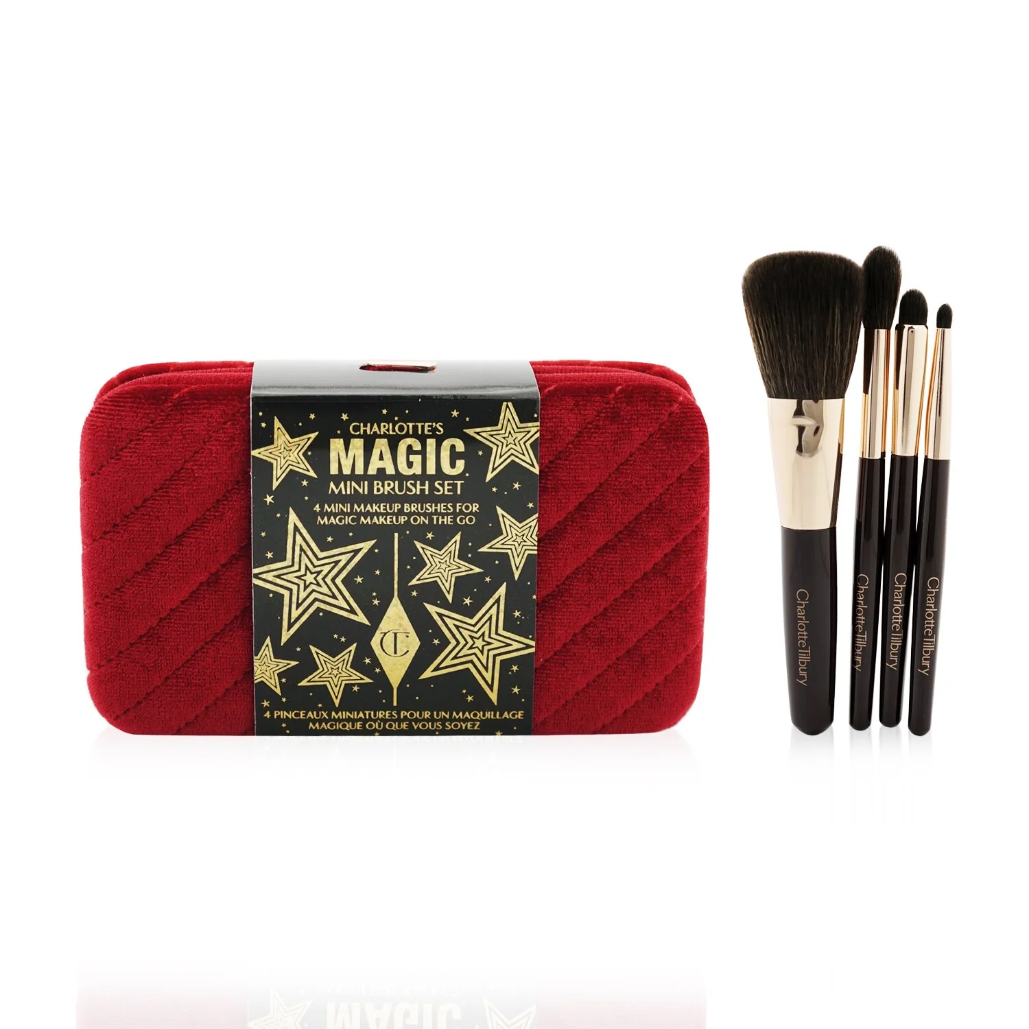 Charlotte Tilbury Charlotte's Magic Mini Brush Set  4pcs - Olabens