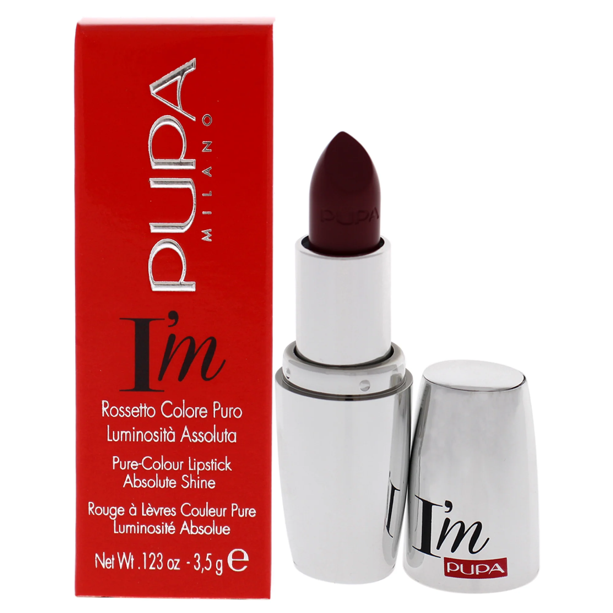 I Am Pure-Colour Lipstick - 422 Fancy Violet by Pupa Milano for Women - 0.123 oz Lipstick - Olabens