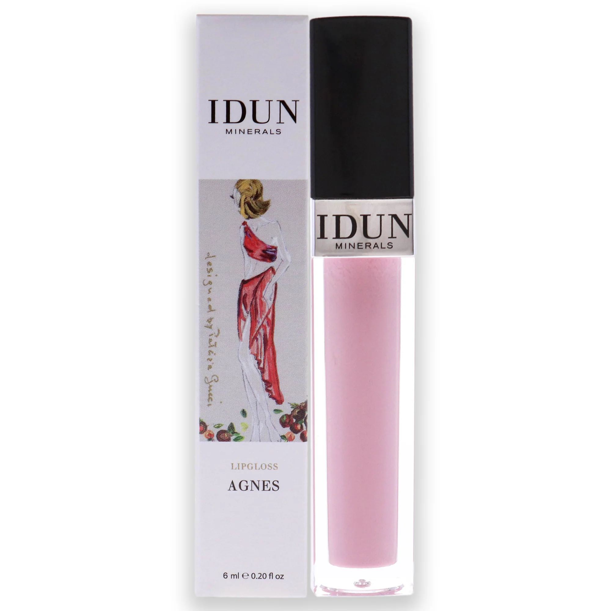 Lipgloss - 017 Agnes by Idun Minerals for Women - 0.20 oz Lip Gloss - Olabens