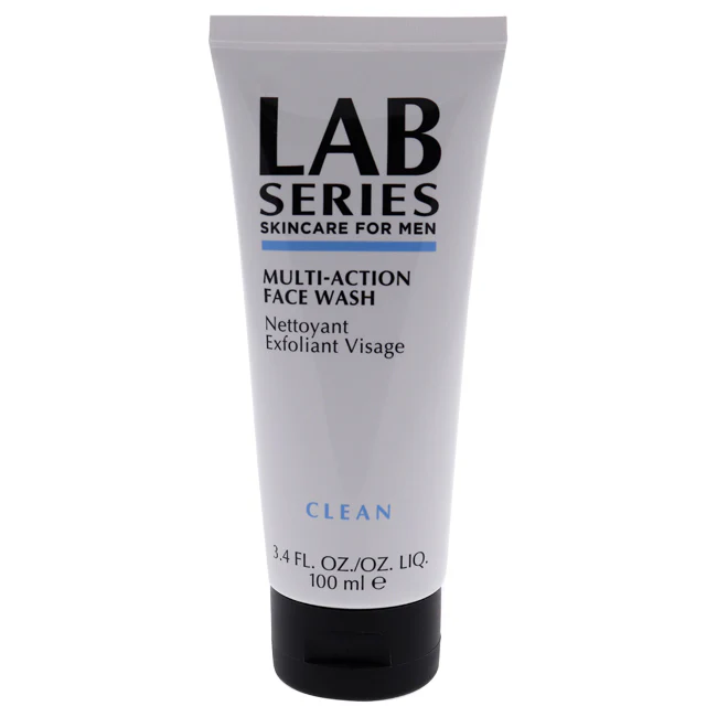 Lab Series Multi- Action Face Wash Clean by Lab Series for Men - 3.4 oz Cleanser - Olabens