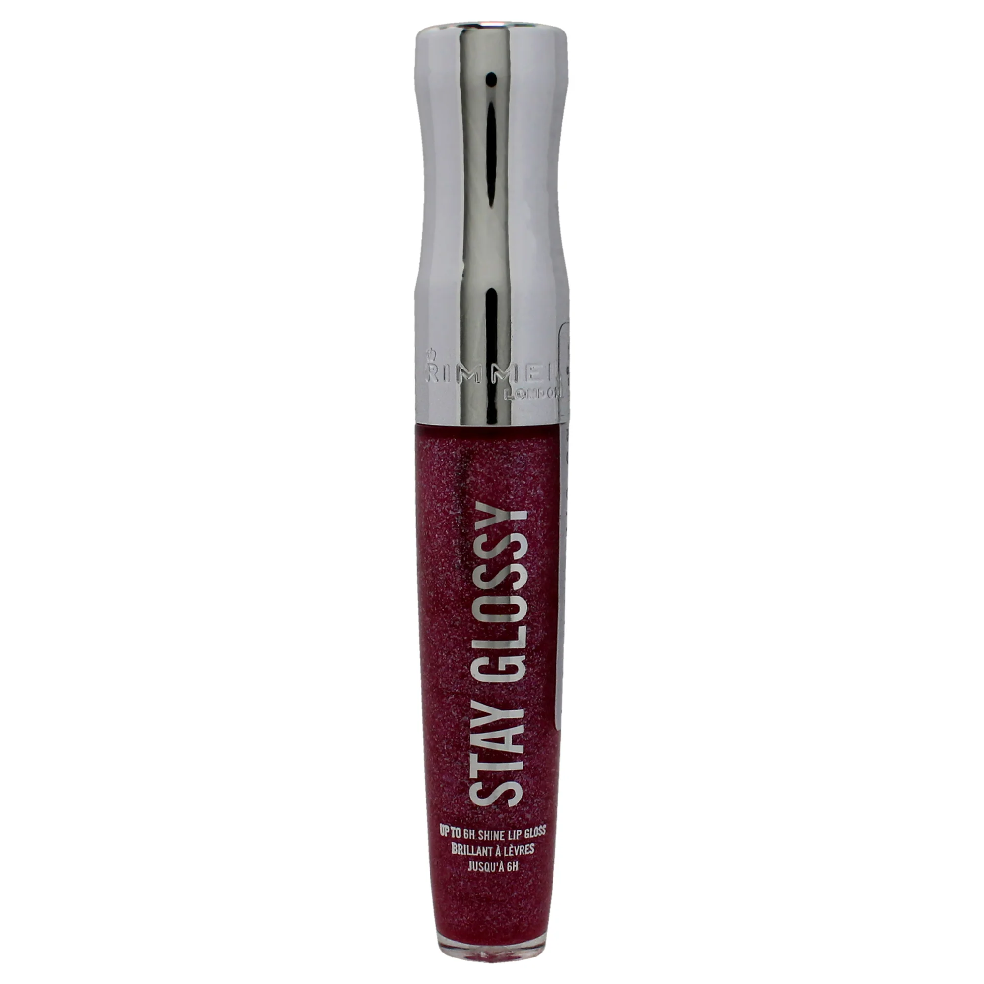 Rimmel London Stay Glossy Lip Gloss - 185 Grapevine Grove by Rimmel London for Women - 0.18 oz Lip Gloss - Olabens