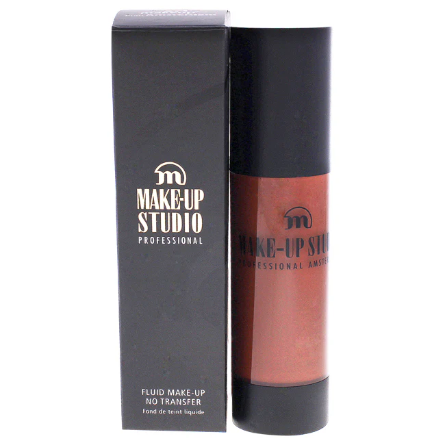 Make-Up Studio Fluid Foundation No Transfer - Dark Chocolate by Make-Up Studio for Women - 1.18 oz Foundation - Olabens