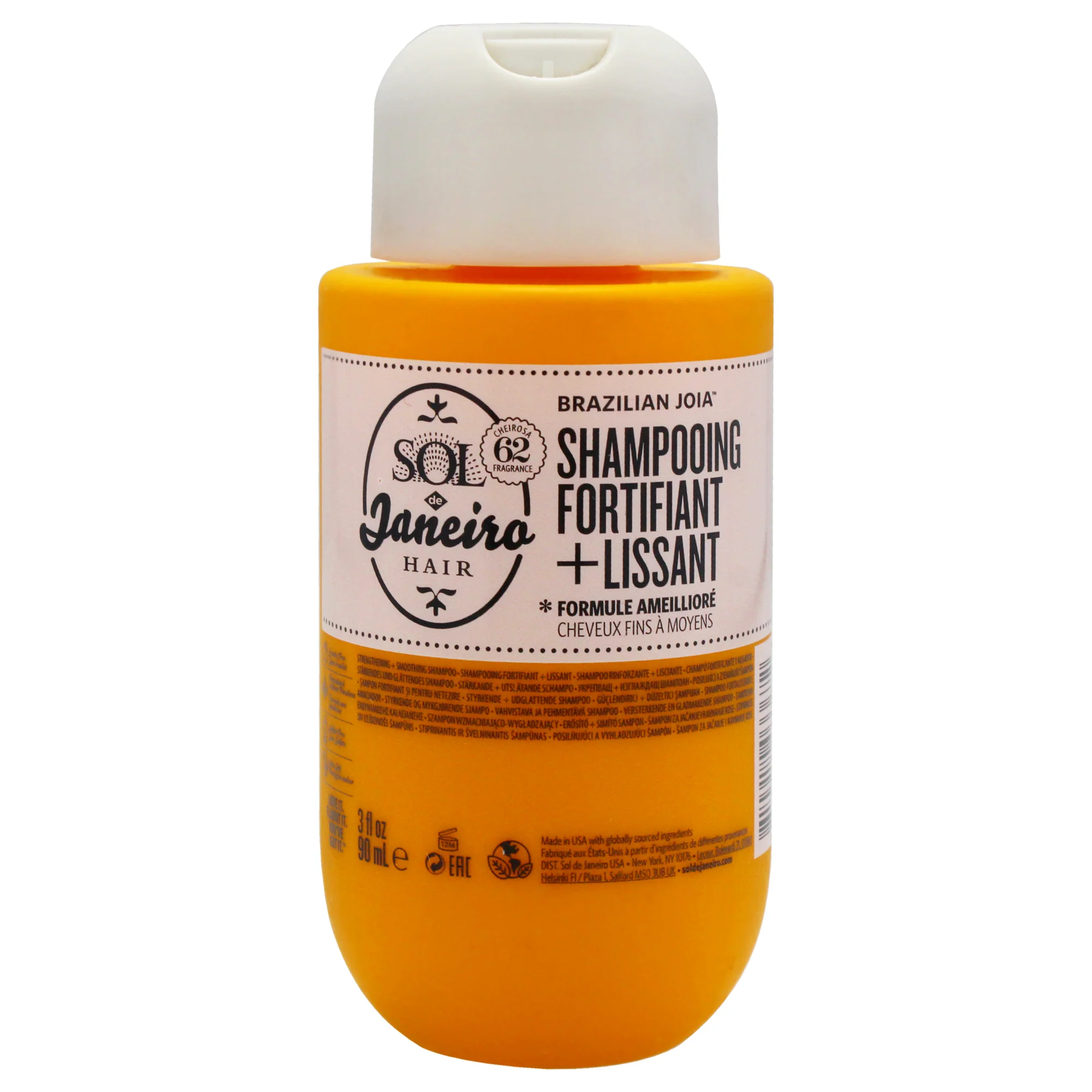 Sol de Janeiro Brazilian Joia Strengthening Plus Smoothing Shampoo by Sol de Janeiro for Unisex - 3 oz Shampoo - Olabens