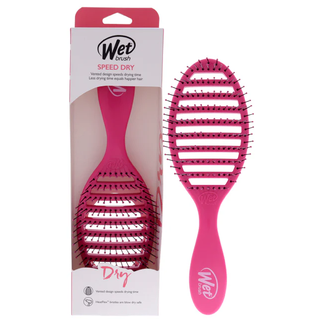 Wet Brush Speed Dry Brush - Pink by Wet Brush for Unisex - 1 Pc Hair Brush - Olabens