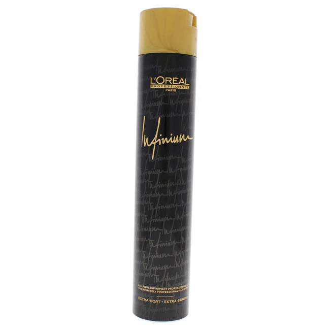 LOreal Professional Infinium Lumiere Force 3 Extra Strong Hold Spray by LOreal Professional for Unisex - 16.9 oz Hairspray - Olabens