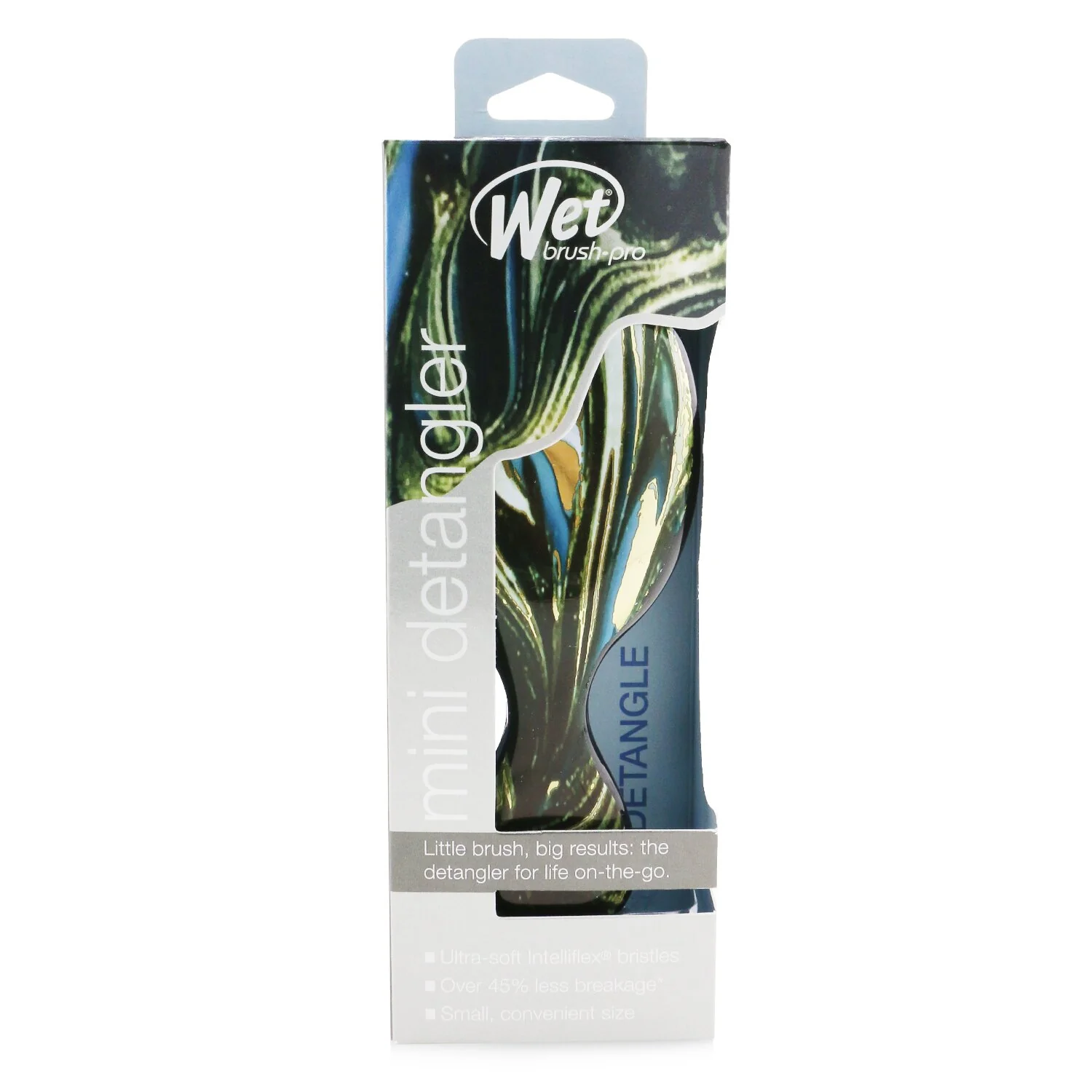 Wet Brush Pro Mini Detangler Bright Future - # Black  1pc - Olabens