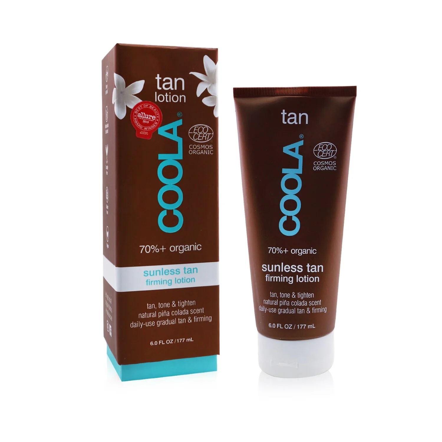 Coola Organic Sunless Tan Firming Lotion  177ml/6oz - Olabens