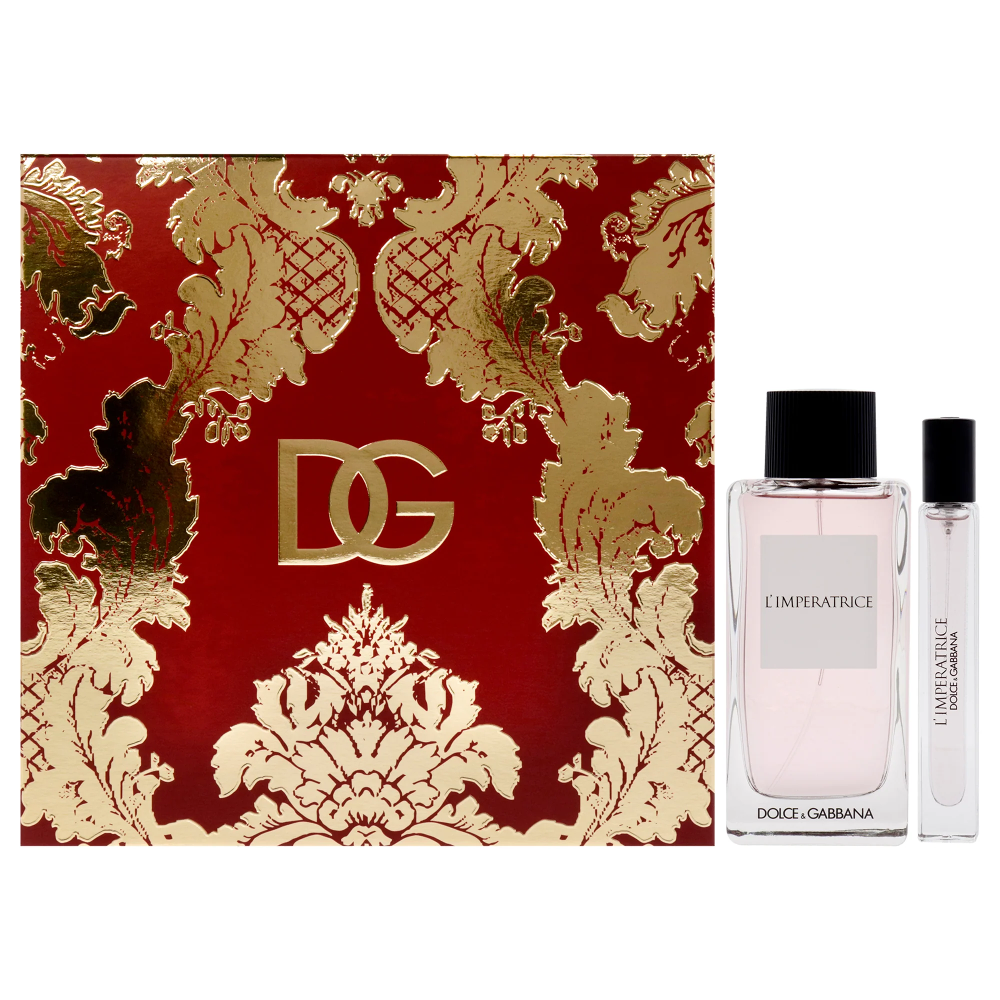 LImperatrice by Dolce and Gabbana for Women - 2 Pc Gift Set 3.3oz EDT Spray, 0.33oz EDT Spray - Olabens