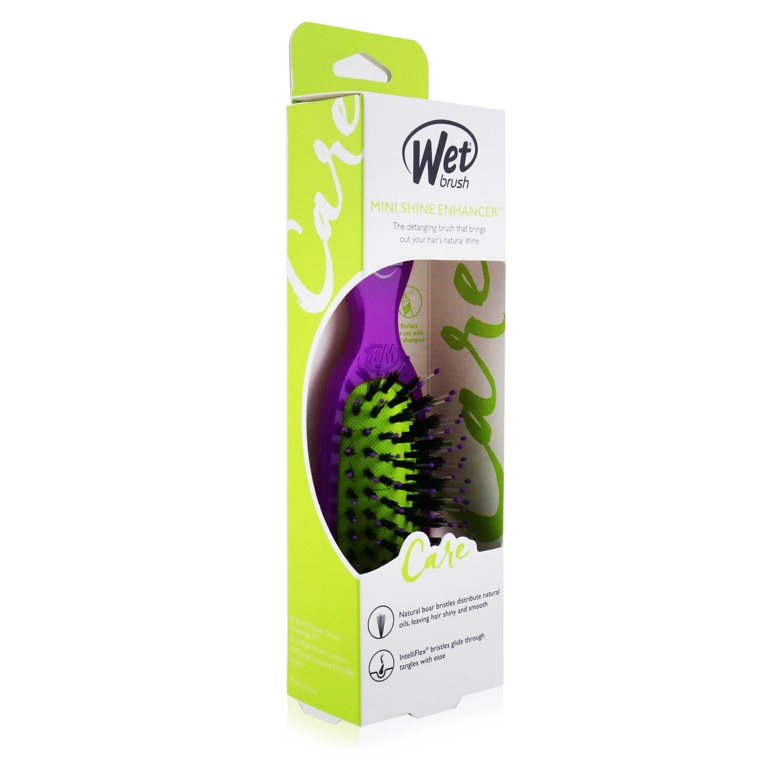 Wet Brush Mini Shine Enhancer - # Purple  1pc - Olabens