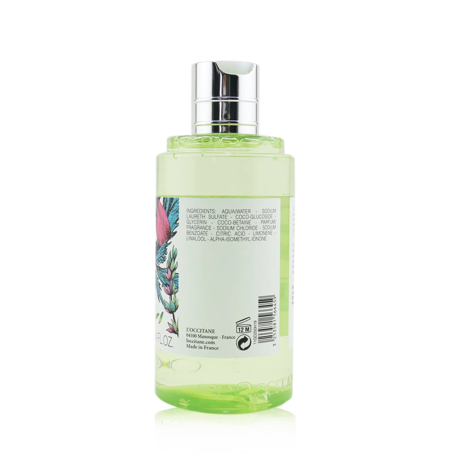 L'Occitane Herbae Par Gentle Shower Gel  250ml/8.4oz - Olabens