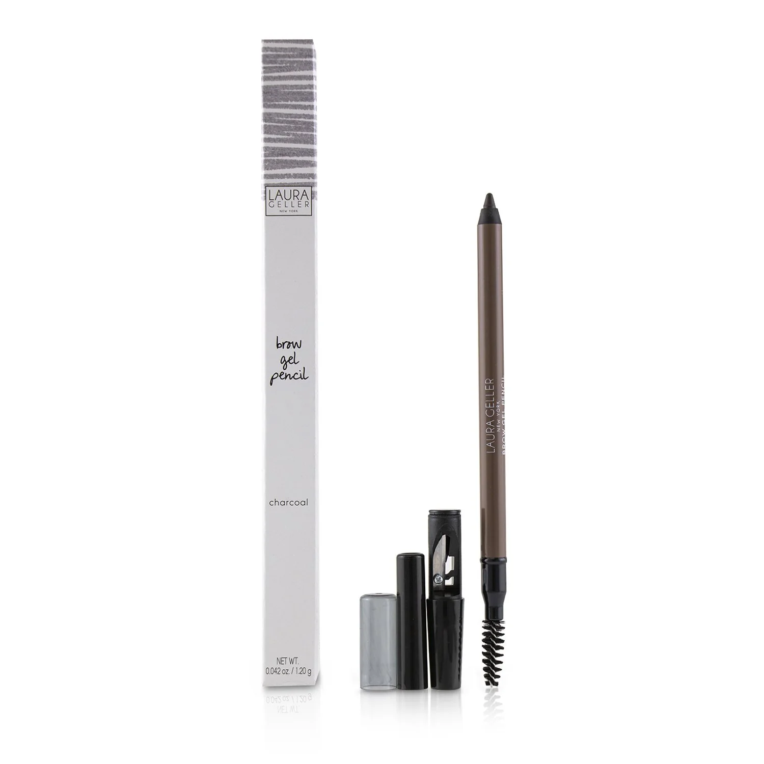 Laura Geller Brow Gel Pencil - # Charcoal  1.2g/0.042oz - Olabens