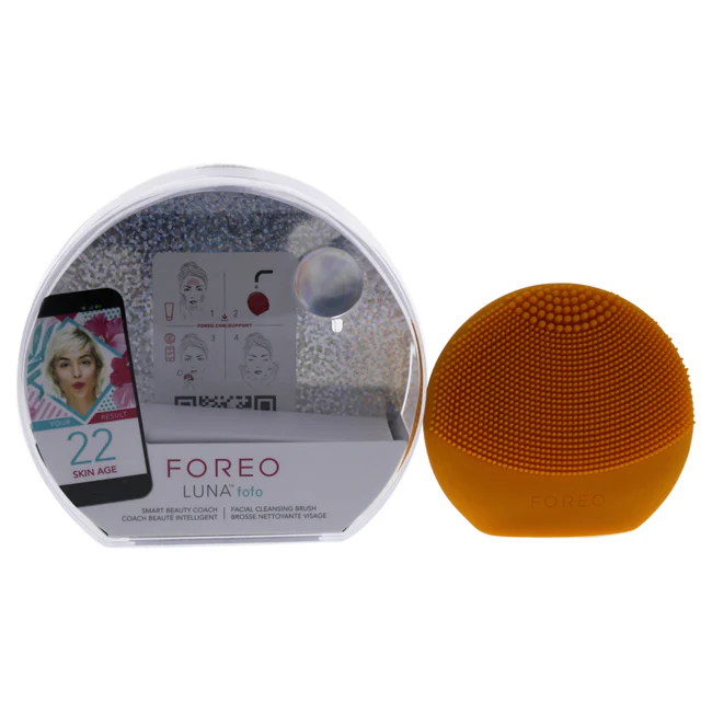 Foreo LUNA Fofo - Sunflower Yellow by Foreo for Women - 1 Pc Cleansing Brush - Olabens