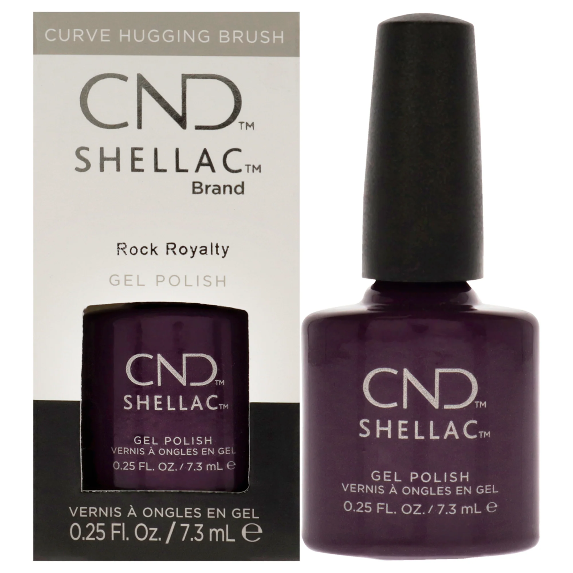 CND Shellac Nail Color - Rock Royalty by CND for Women - 0.25 oz Nail Polish - Olabens