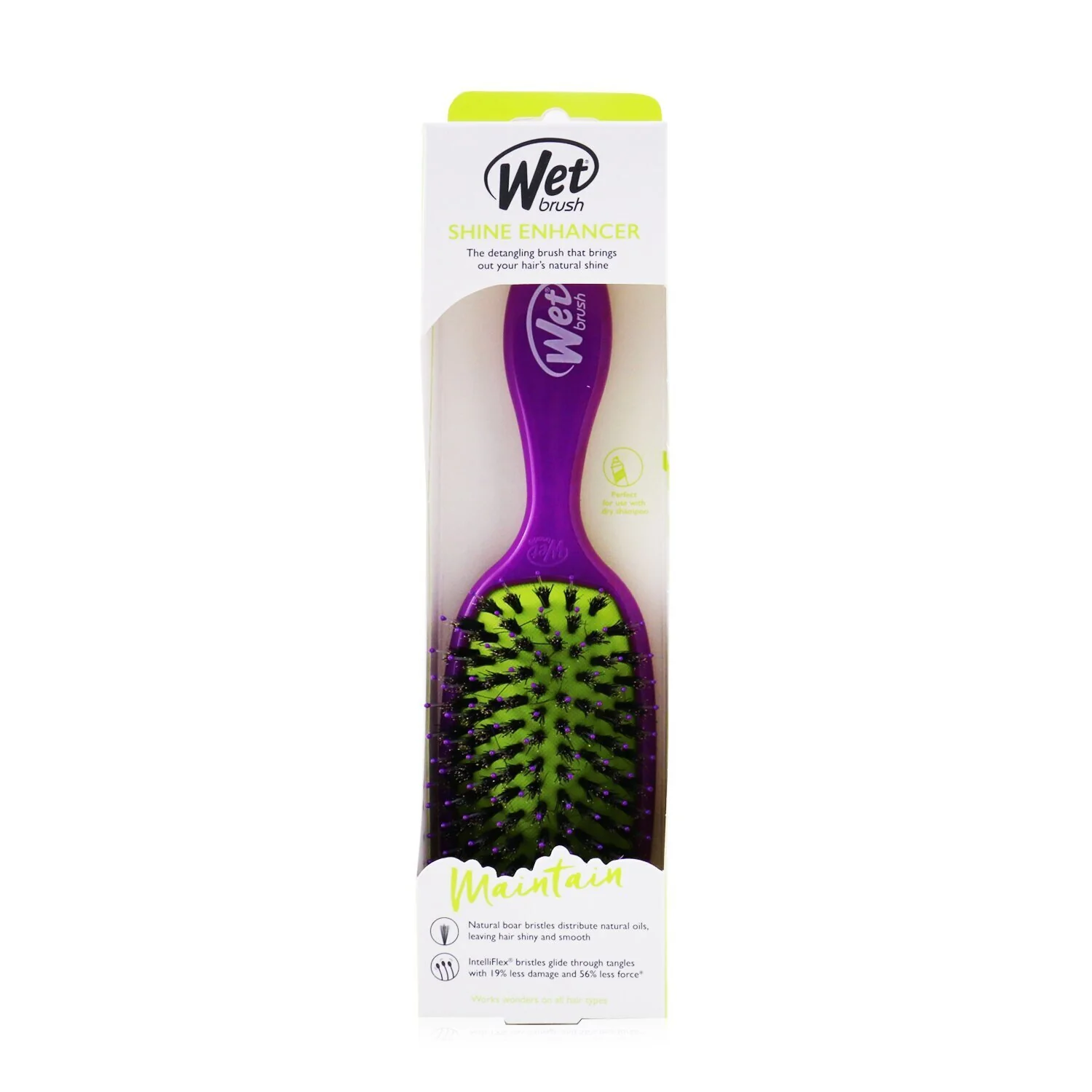Wet Brush Shine Enhancer - # Purple  1pc - Olabens
