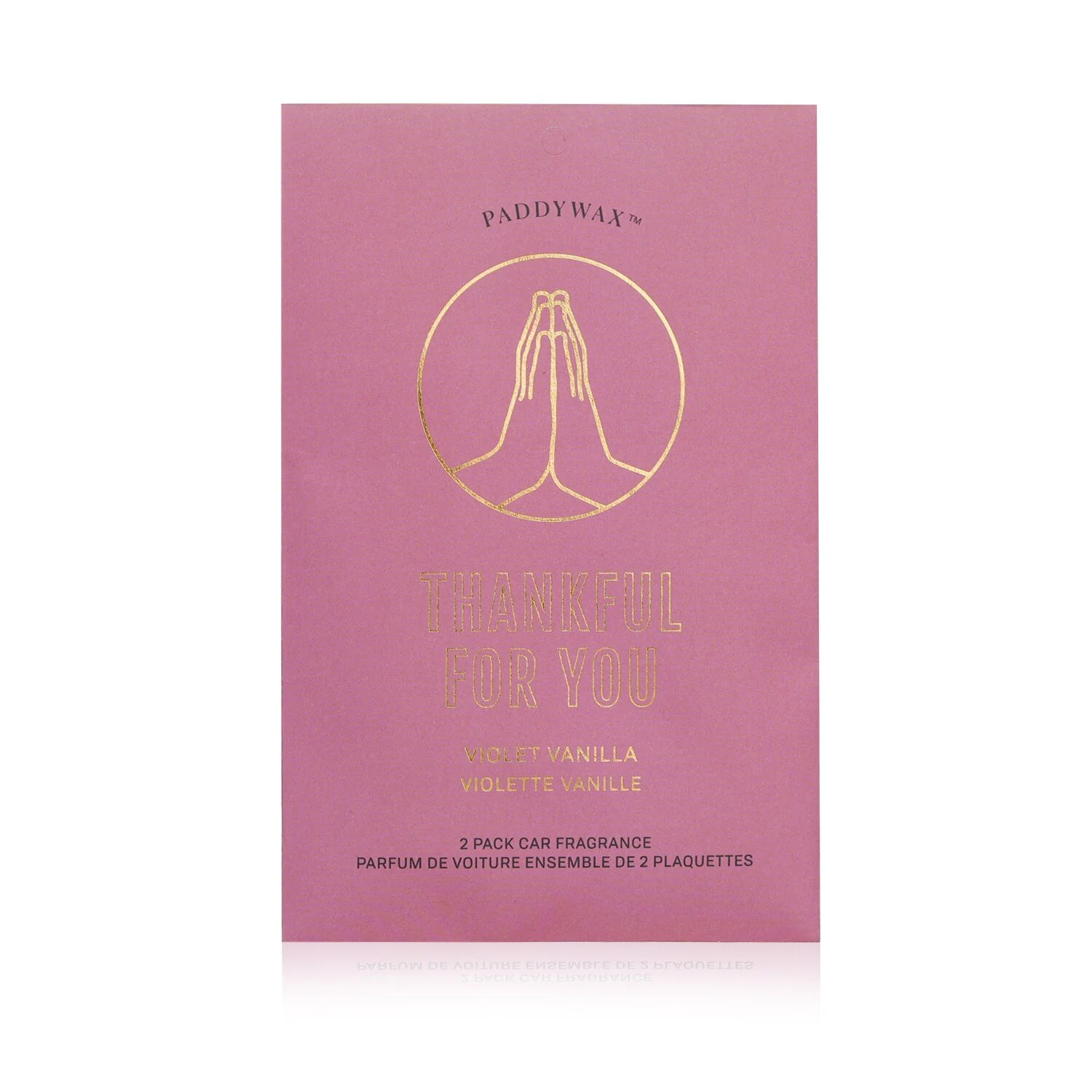Paddywax Color Block Ceramic Candle - Violet & Vanilla  170g/6oz - Olabens