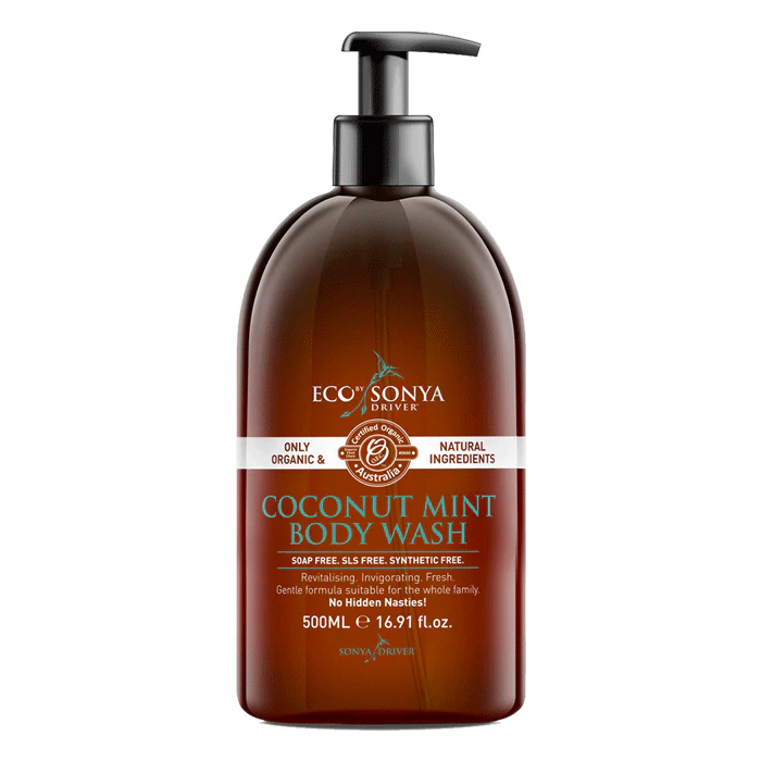 Eco Tan Coconut & Mint Body Wash 500ml - Olabens
