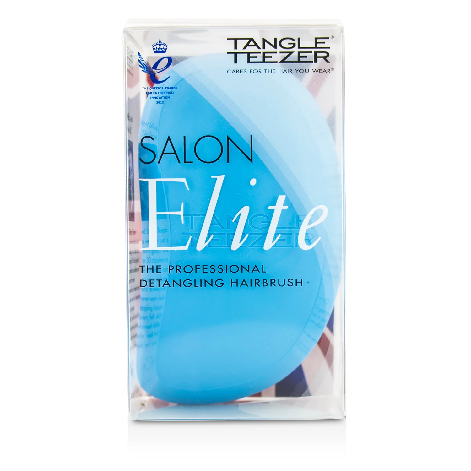 Tangle Teezer Salon Elite Professional Detangling Hair Brush - Blue Blush (For Wet & Dry Hair)  1pc - Olabens