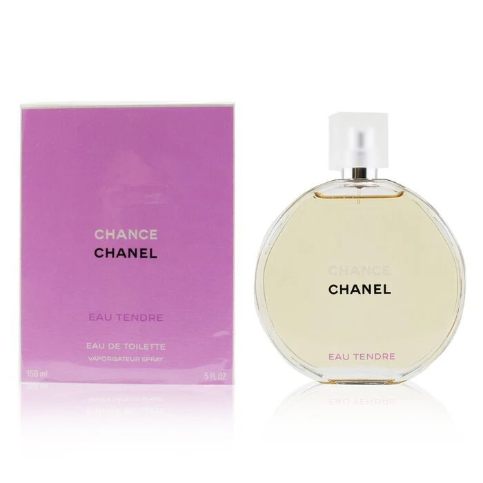 Chanel Chance Eau Tendre Eau De Toilette Spray 150ml/5oz - Olabens