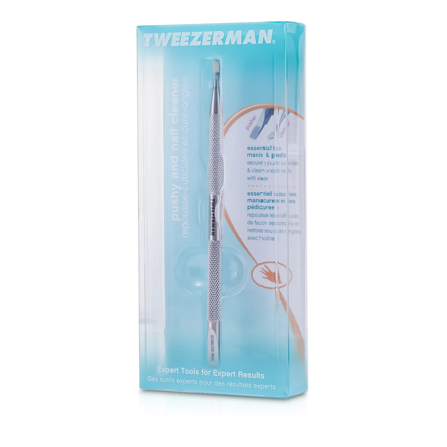 Tweezerman Cuticle Pusher & Nail Cleaner - Olabens