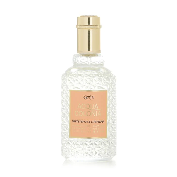 4711 Acqua Colonia White Peach & Coriander Eau De Cologne Spray 50ml/1.7oz - Olabens