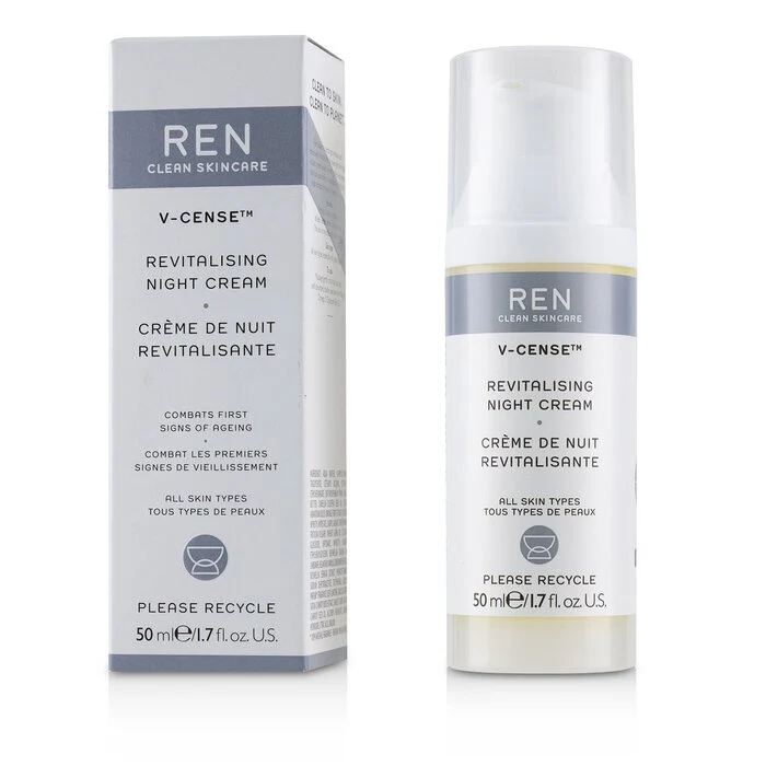 Ren V-Cense Revitalising Night Cream (All Skin Type) 50ml/1.7oz - Olabens