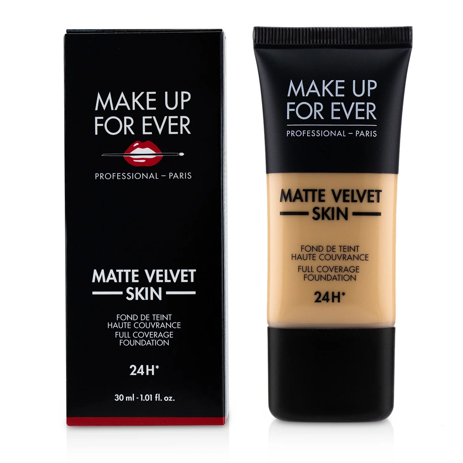 Make Up For Ever Matte Velvet Skin Full Coverage Foundation - # Y305 (Soft Beige)  30ml/1oz - Olabens
