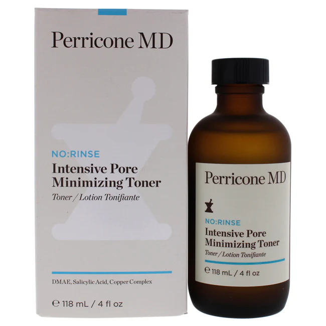 No Rinse Intensive Pore Minimizing Toner by Perricone MD for Unisex - 4 oz Toner - Olabens