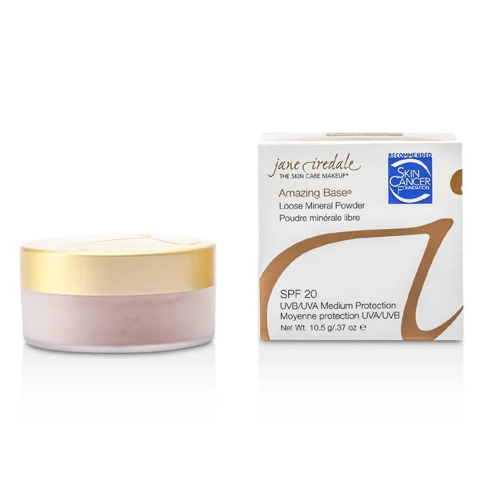 Jane Iredale Amazing Base Loose Mineral Powder SPF 20 - Natural 10.5g/0.37oz - Olabens