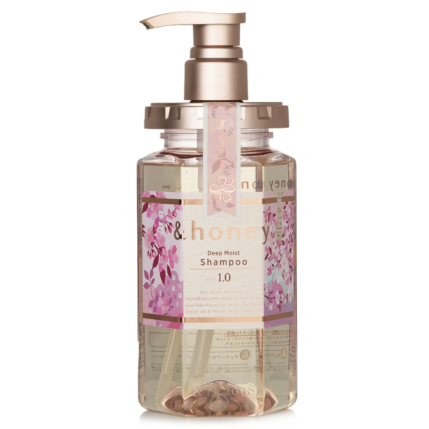&honey Deep Moist Cherry Blossom Honey Shampoo  440ml - Olabens