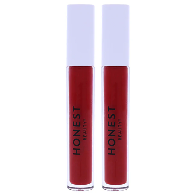 Honest Liquid Lipstick - Love by Honest for Women - 0.12 oz Lipstick - Pack of 2 - Olabens