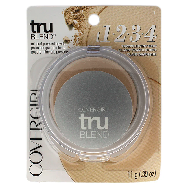 CoverGirl TruBlend Pressed Powder - # 1 Translucent Fair by CoverGirl for Women - 0.39 oz Powder - Olabens