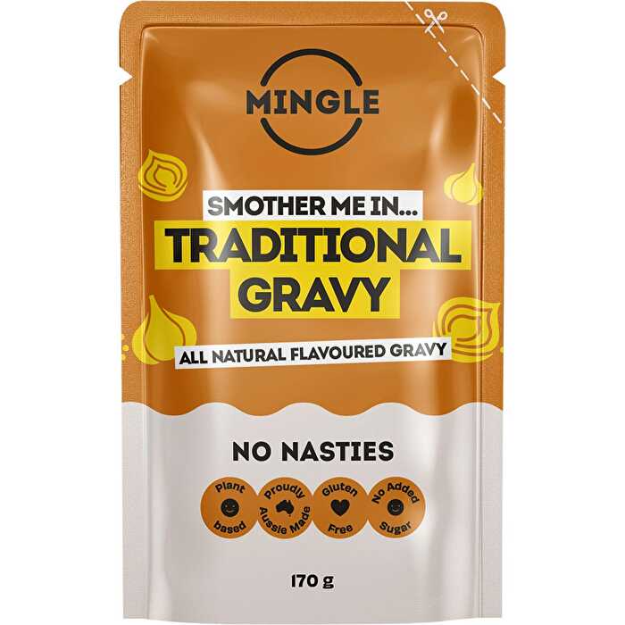Mingle Traditional All Natural Flavoured Gravy 8x170g - Olabens