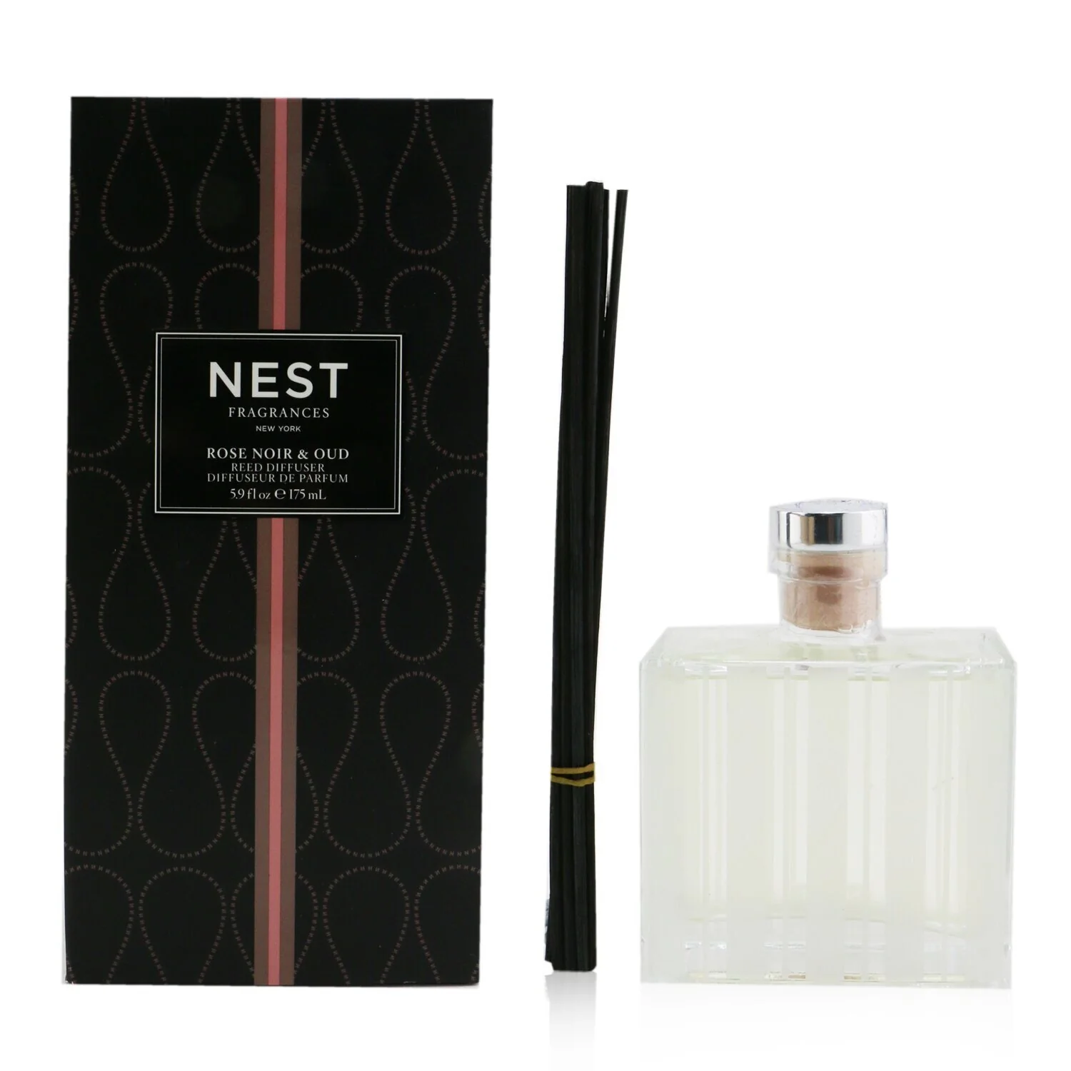 Nest Reed Diffuser - Rose Noir & Oud  175ml/5.9oz - Olabens